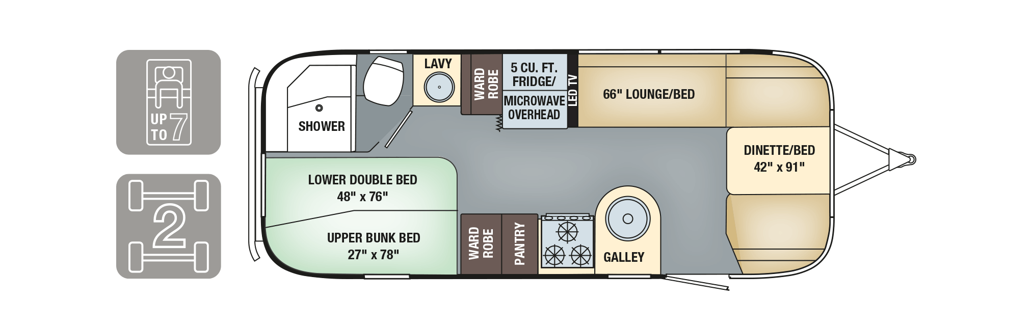 2017 Airstream Travel Trailers