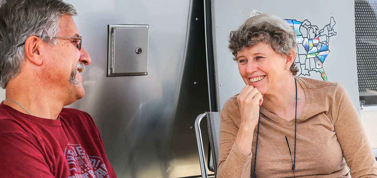 Bob and Page Airstream Retirement Home