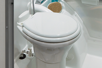 Airstream Basecamp Wet Bath Toilet