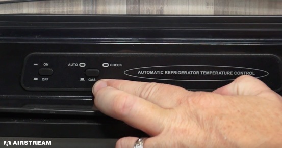Airstream Basecamp Refrigerator Switches