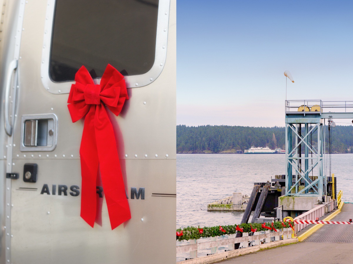 Monica Bennett Airstream Happy Holidays