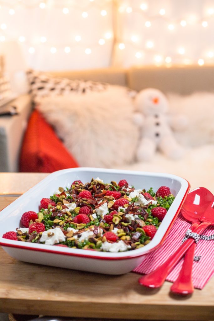 Airstream holiday food serving dish and spoon