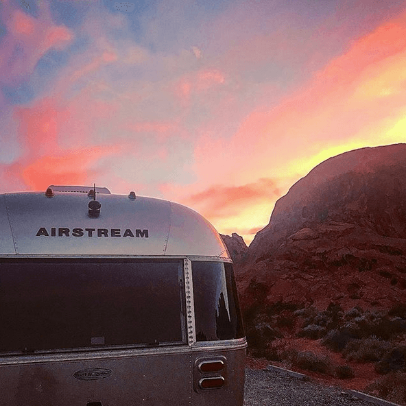 Brian Ward Airstreamer Sunset