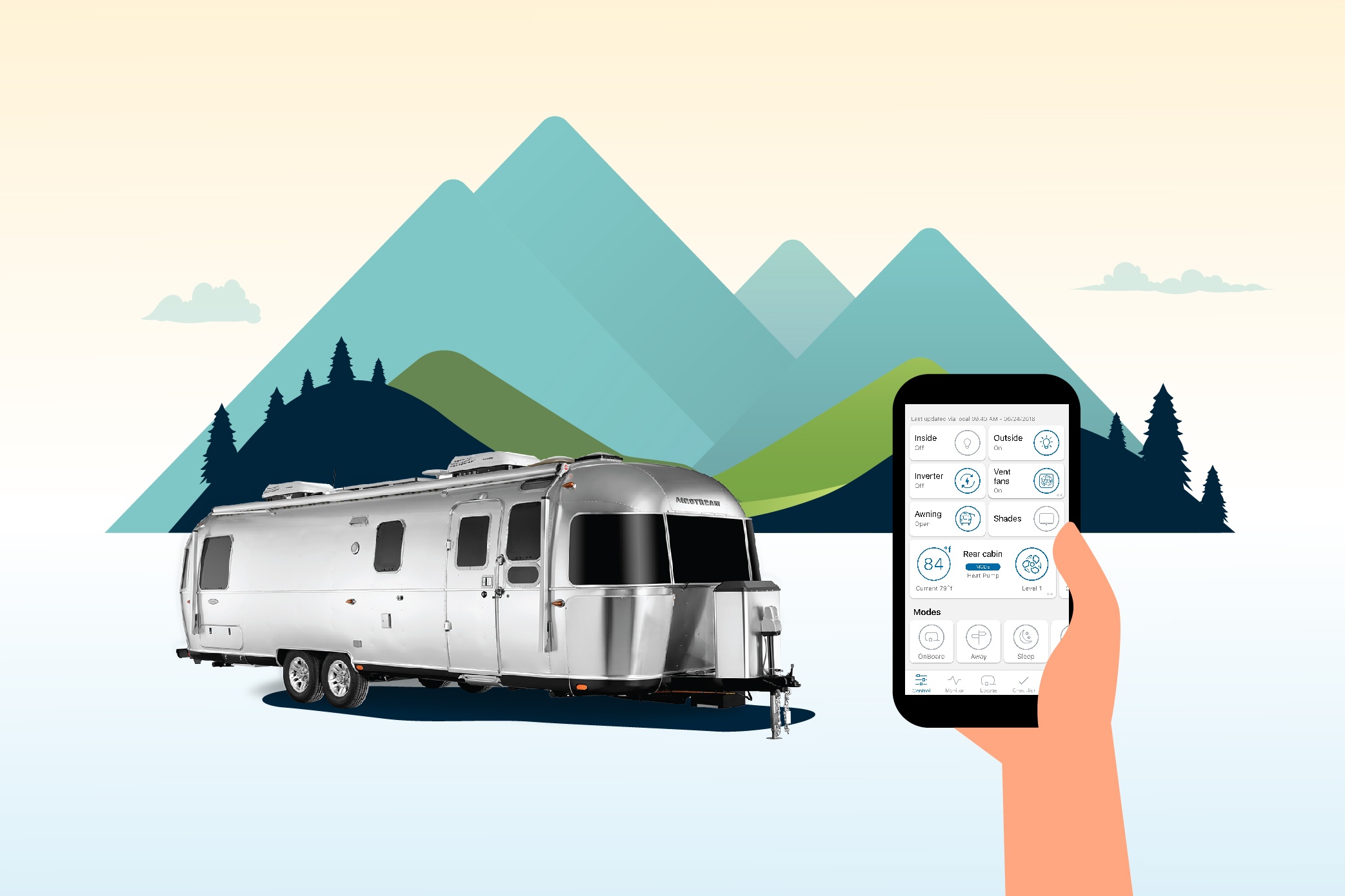 Airstream + TH2 Smart RV Launch