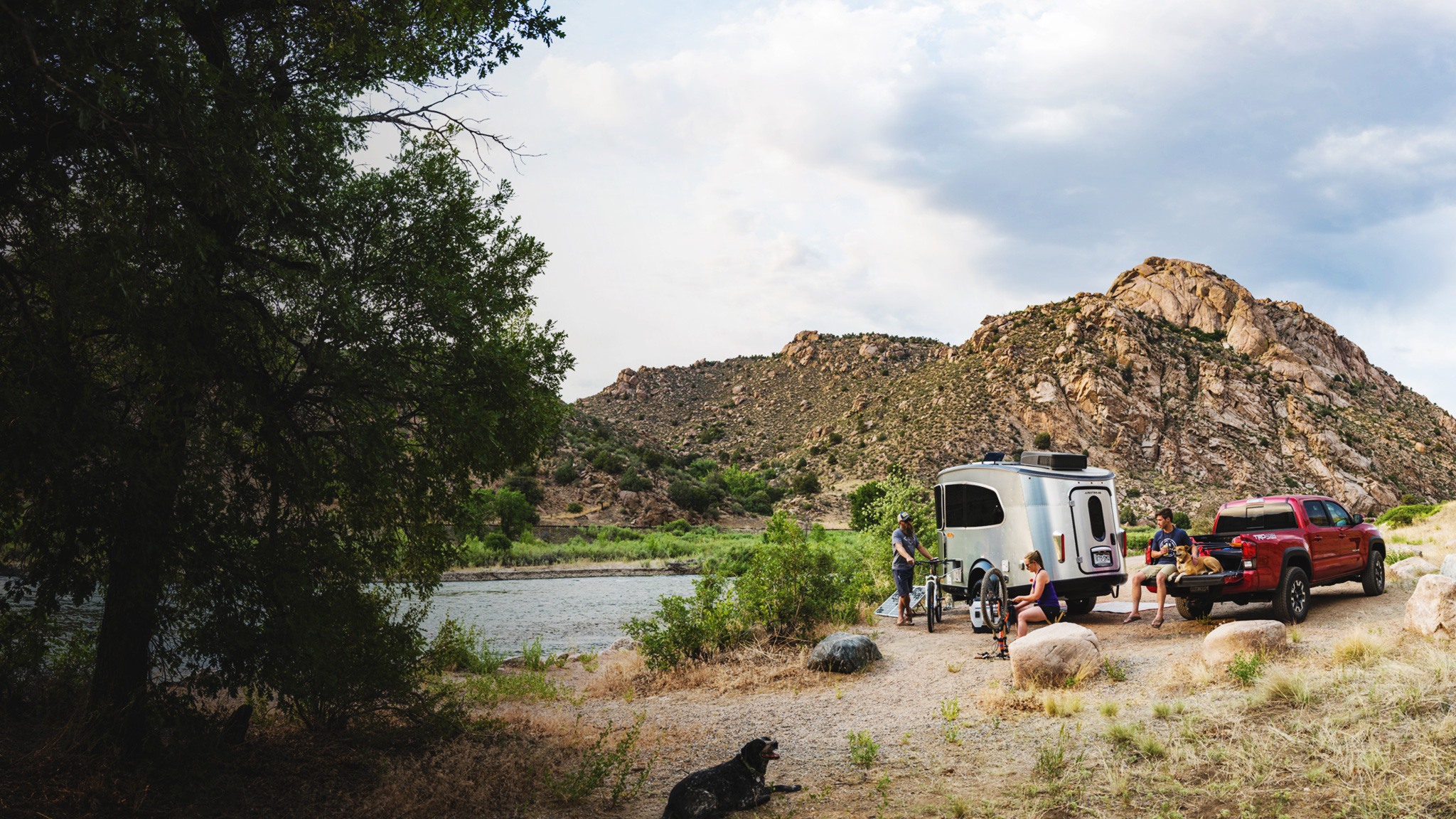 Basecamp-Travel-Trailer-2018-biking-in-colorado