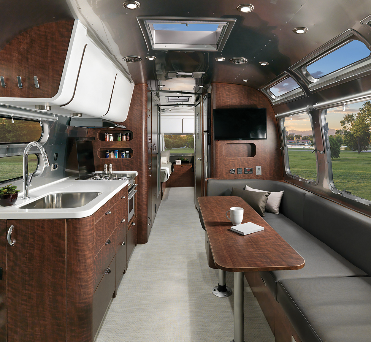 Airstream Globetrotter 30RB Interior RV Travel Trailer