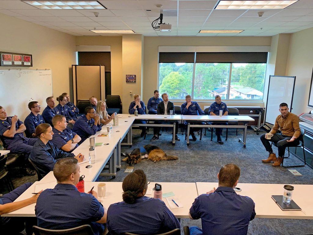 Image: ADU_coastguard_speaking-event-with-Joe-Kemp-from-the-Saints-1-1024x768.jpg