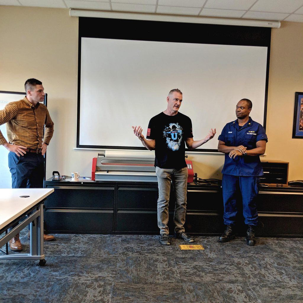 Image: ADU_coastguard_speaking-event-with-Joe-and-Travis-just-getting-started-here-doing-intros-1024x1024.jpg