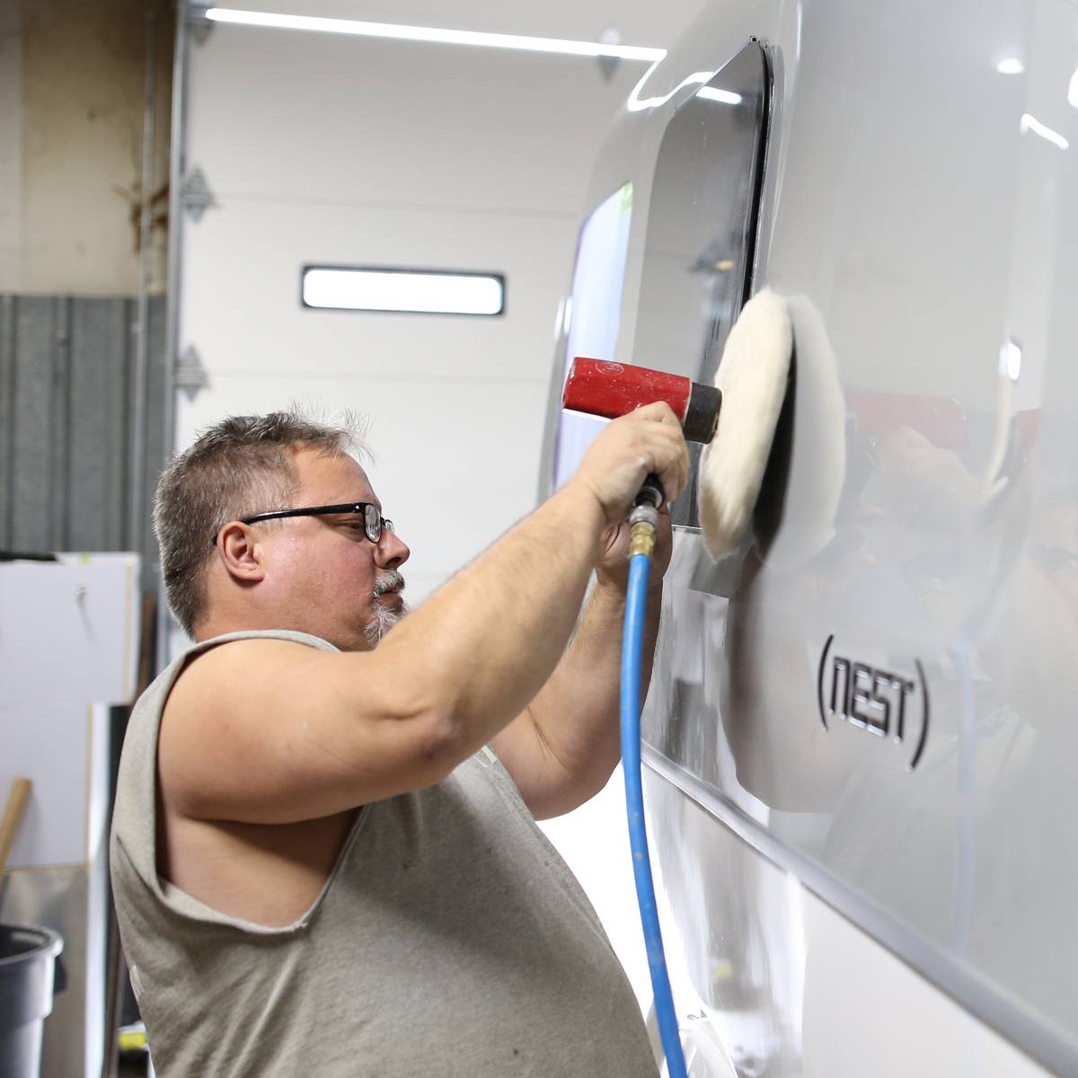 Nest by Airstream fiberglass shell quality