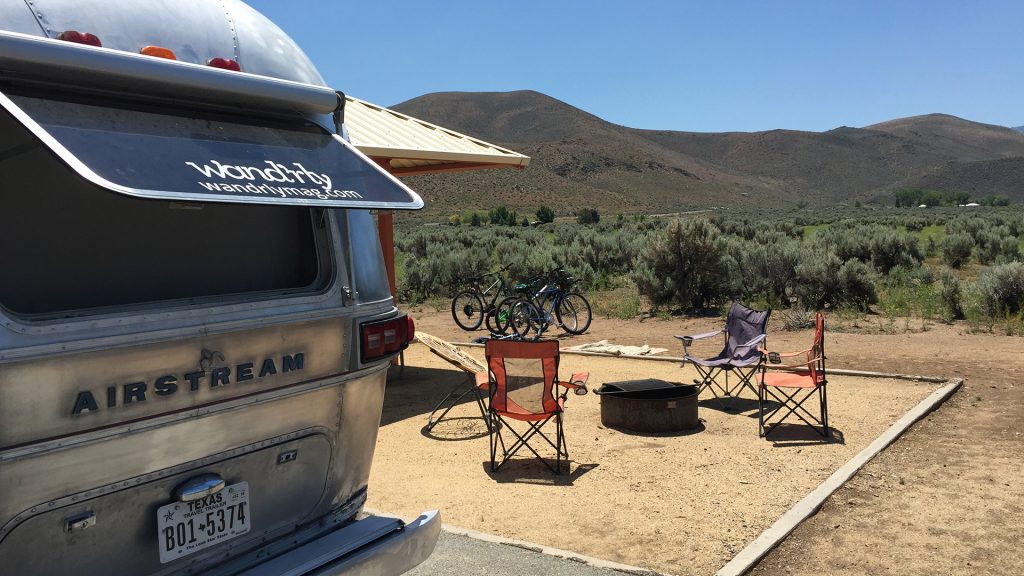 Airstream Camping Washoe Lake State Park