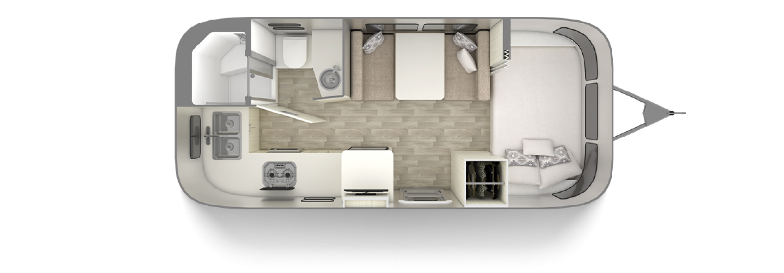 Bambi 20FB Floor Plan