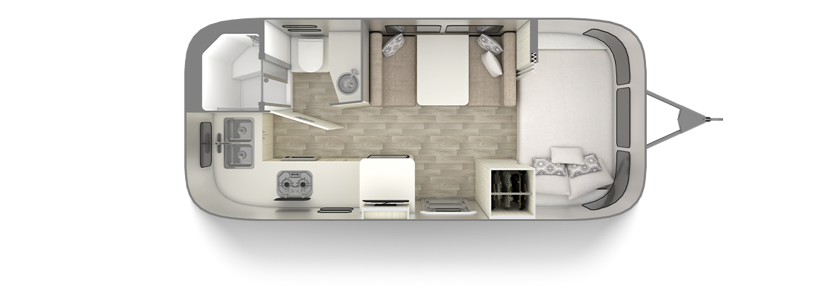 Bambi 20FB Floor Plan