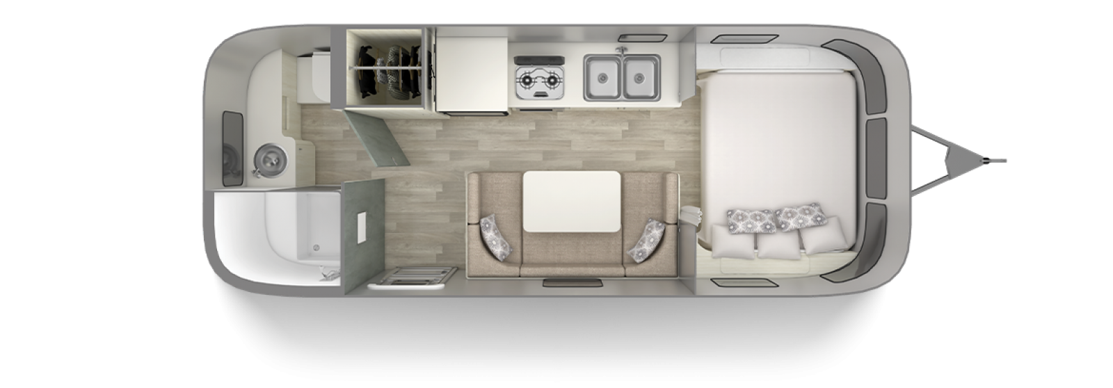 Bambi 22FB Floor Plan