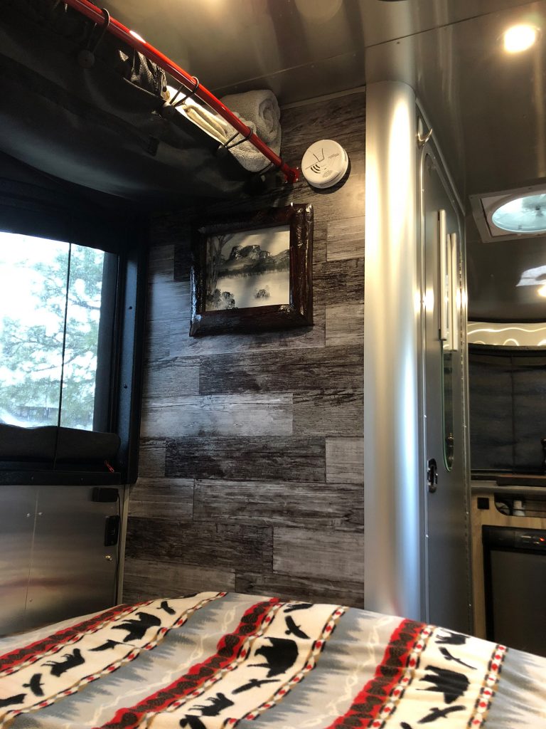 Airstream Basecamp Interior Clean Tidy