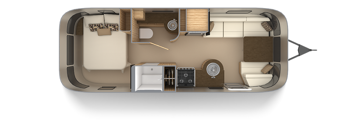 Flying Cloud 25RB with Sandpiper Interior Decor