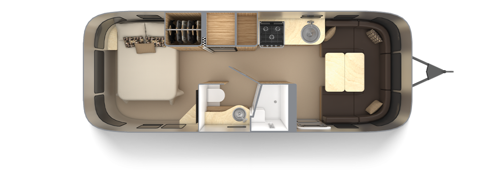 Flying Cloud 26RB with Truffle Interior Decor