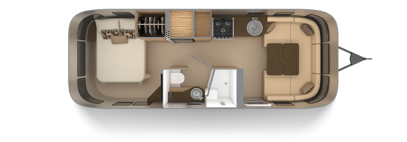 Flying Cloud 26RB with Wild Honey Interior Decor