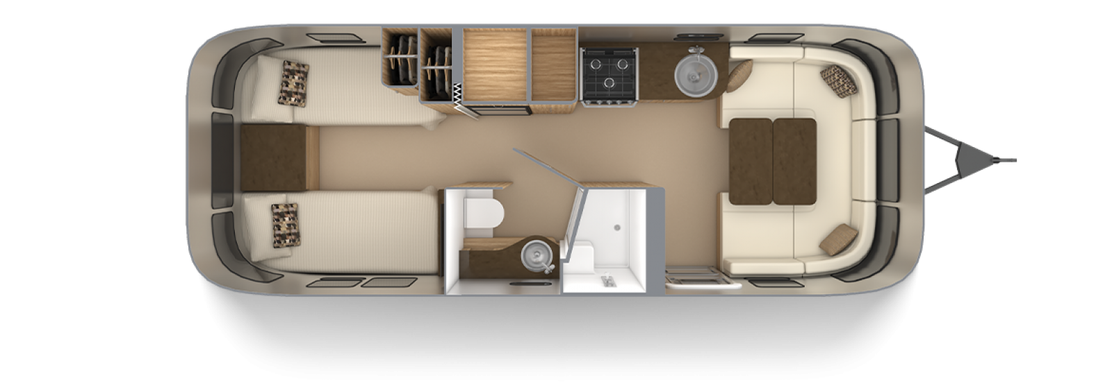 Flying Cloud 26RB Twin with Sandpiper Interior Decor