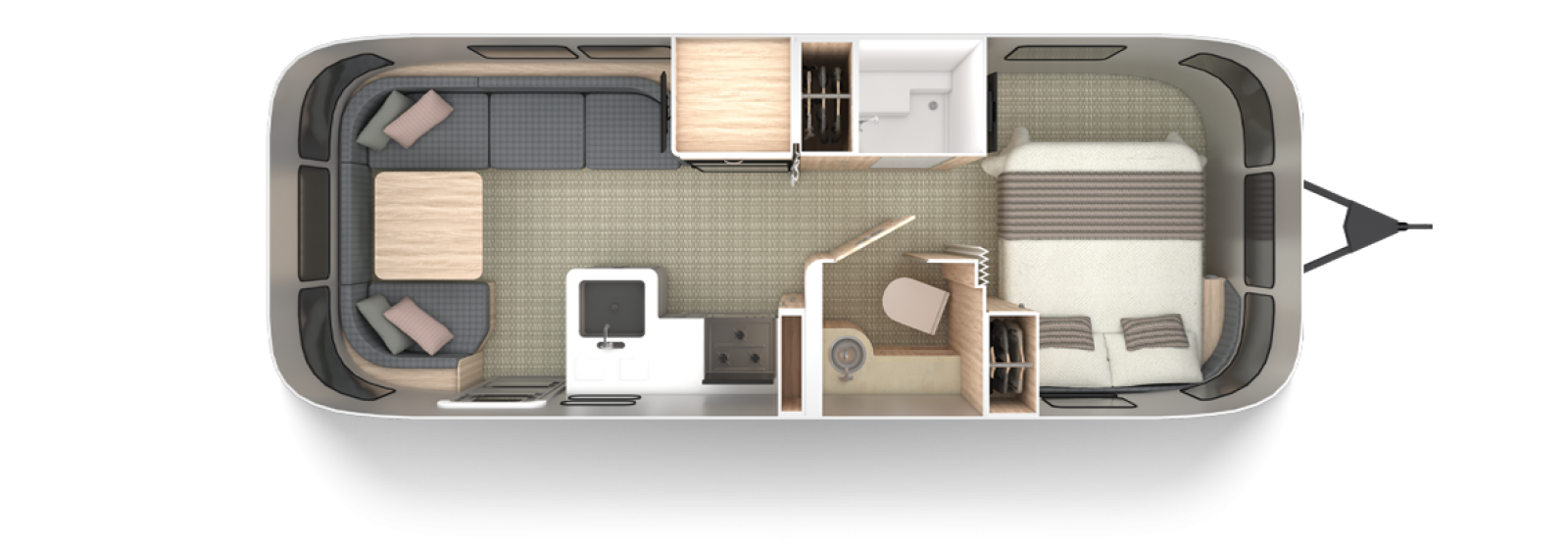 Globetrotter 25FB with Barcelona Blue Decor