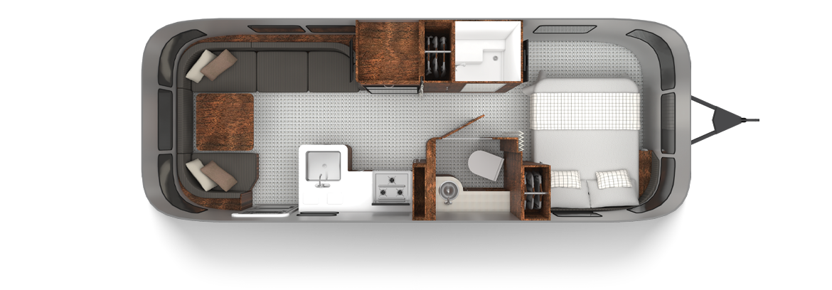 Globetrotter 25FB with Dublin Slate Decor