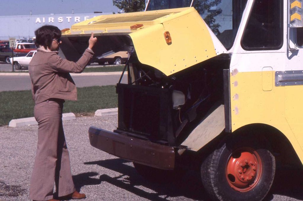 Airstream A-Van delivery truck