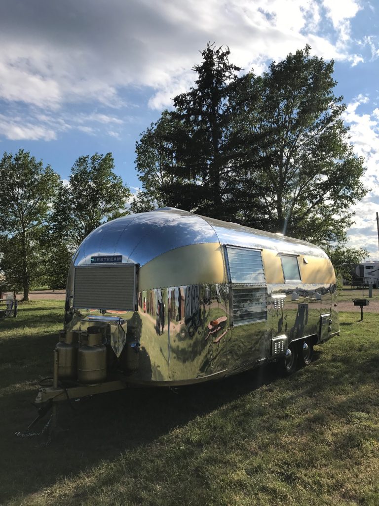 Airstream Gold Stripe Travel Trailer Restoration