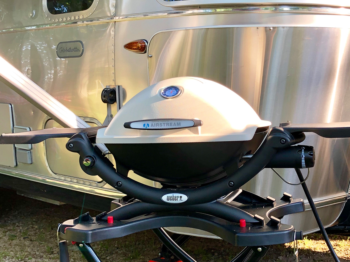 Airstream Weber Grill LP Gas