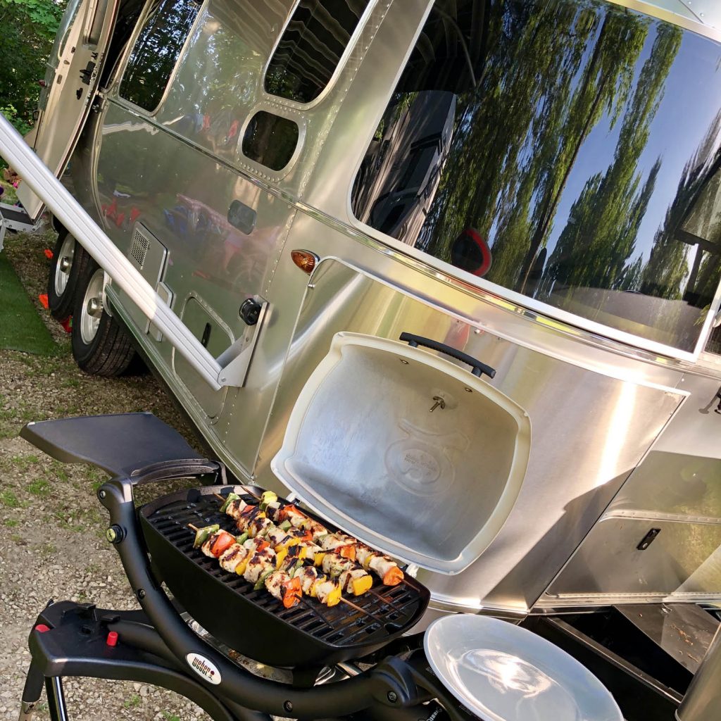 Airstream Weber Grill