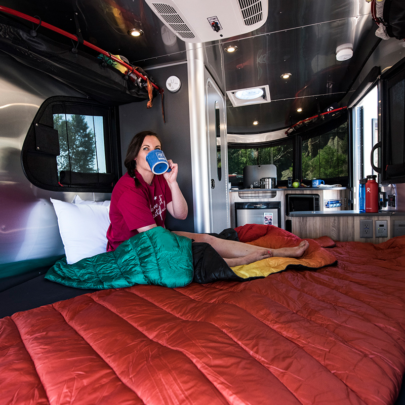 Basecamp-Lounging-and-Drinking-Coffee