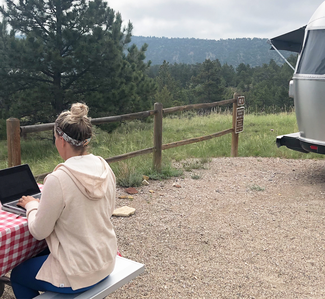 Jess Airstream Ambassador Connected Trailer