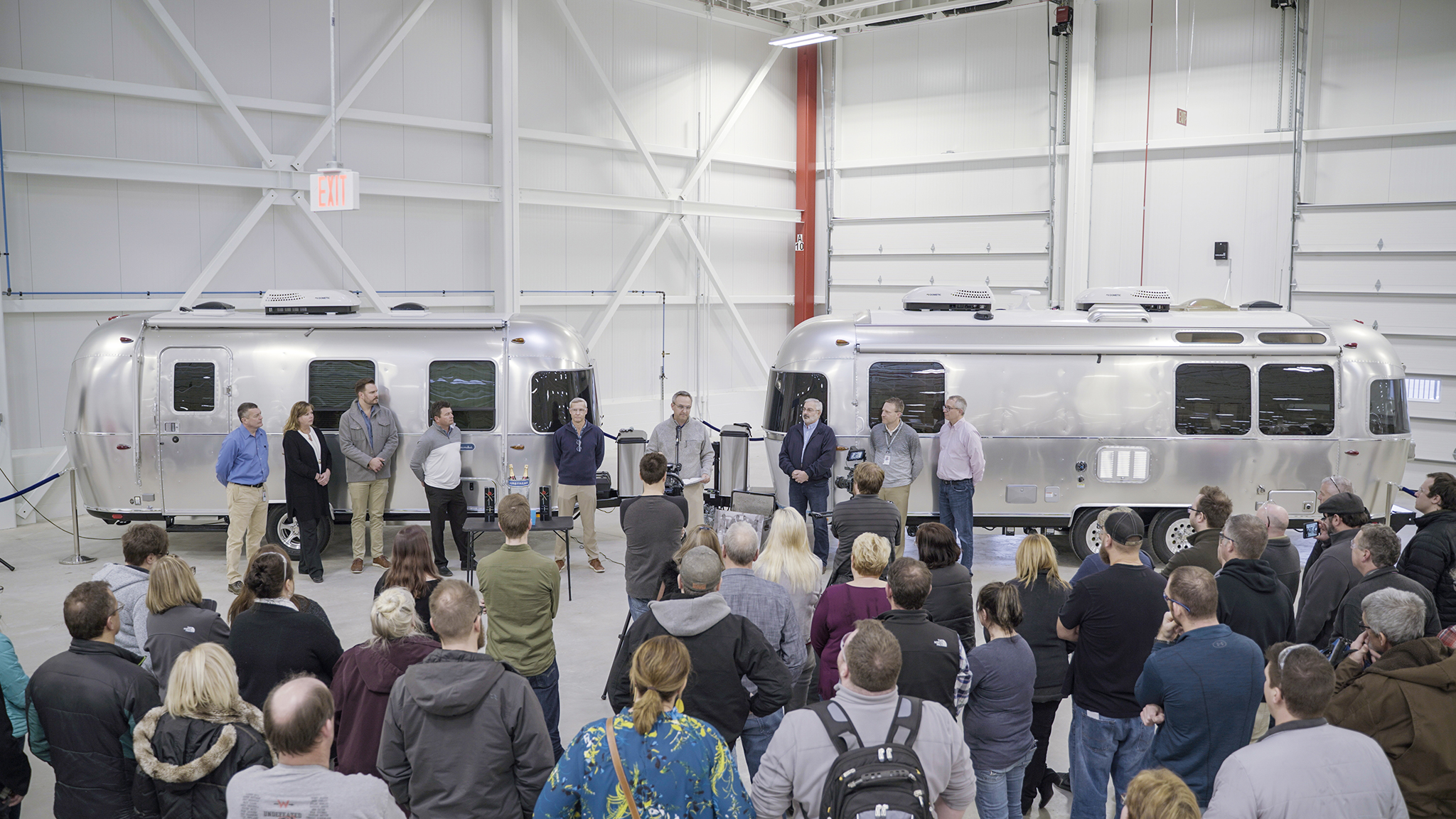 Airstream Christening Ceremony First Trailer and Last Trailer