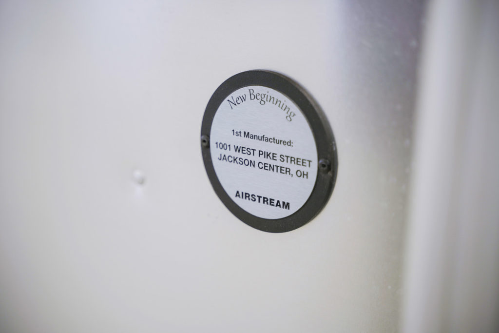 Airstream Christening Ceremony Globetrotter New Beginnings