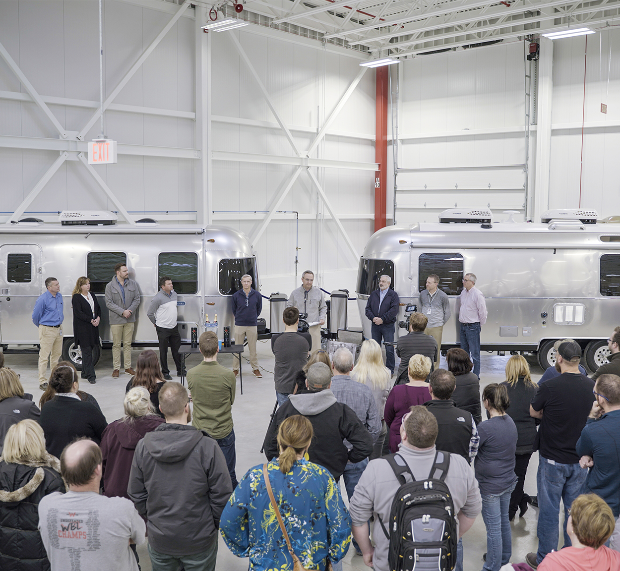 Airstream Christening Ceremony First Trailer and Last Trailer