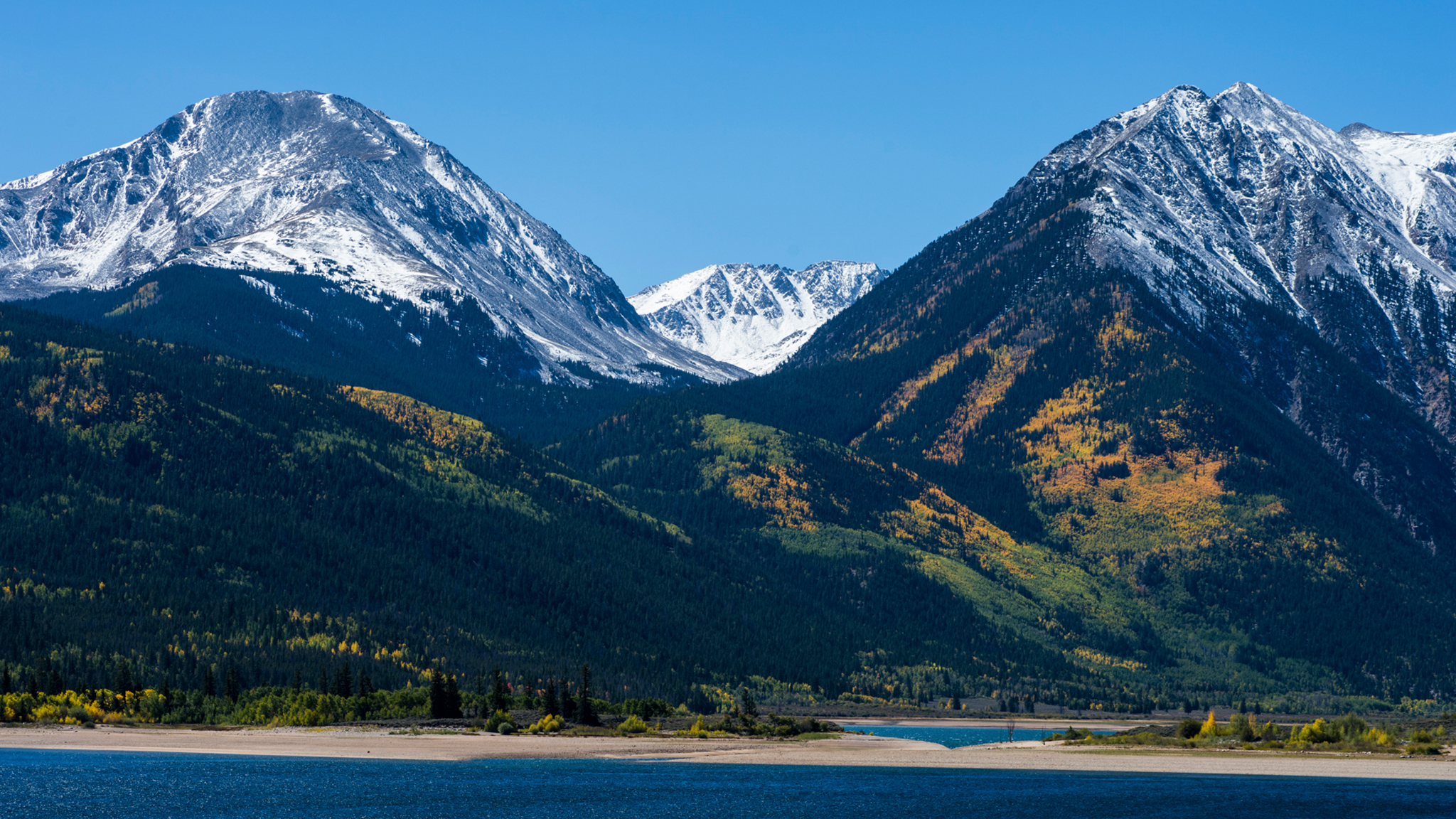 Lake Mountains Airstream Landscape Nature Outdoors