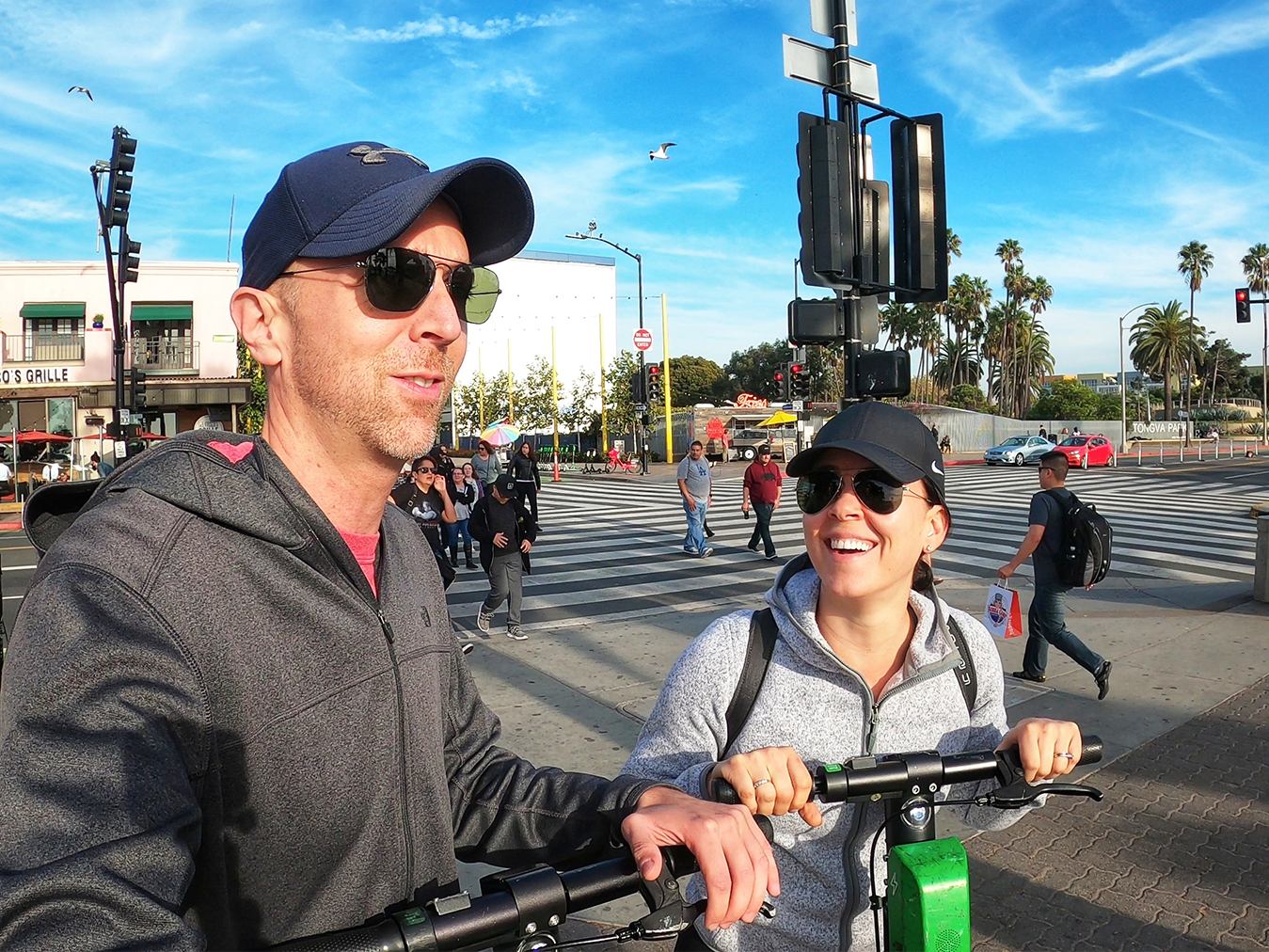Ambassadors-Christine-and-Aaron-on-Scooters
