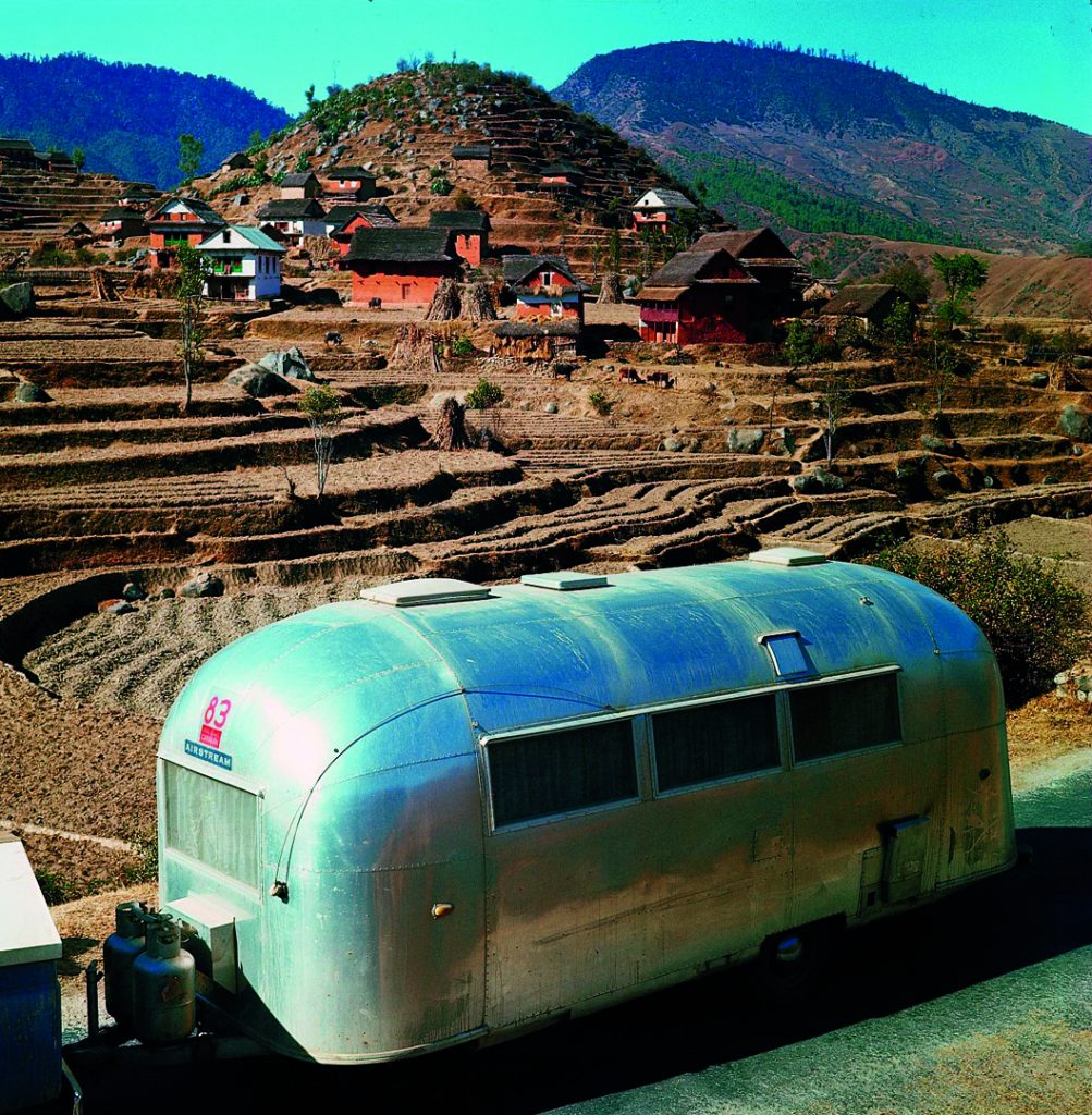 Porthole Stepped Landscape