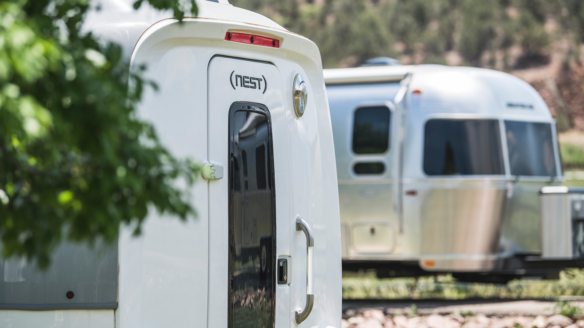 Airstream Nest and Travel Trailer
