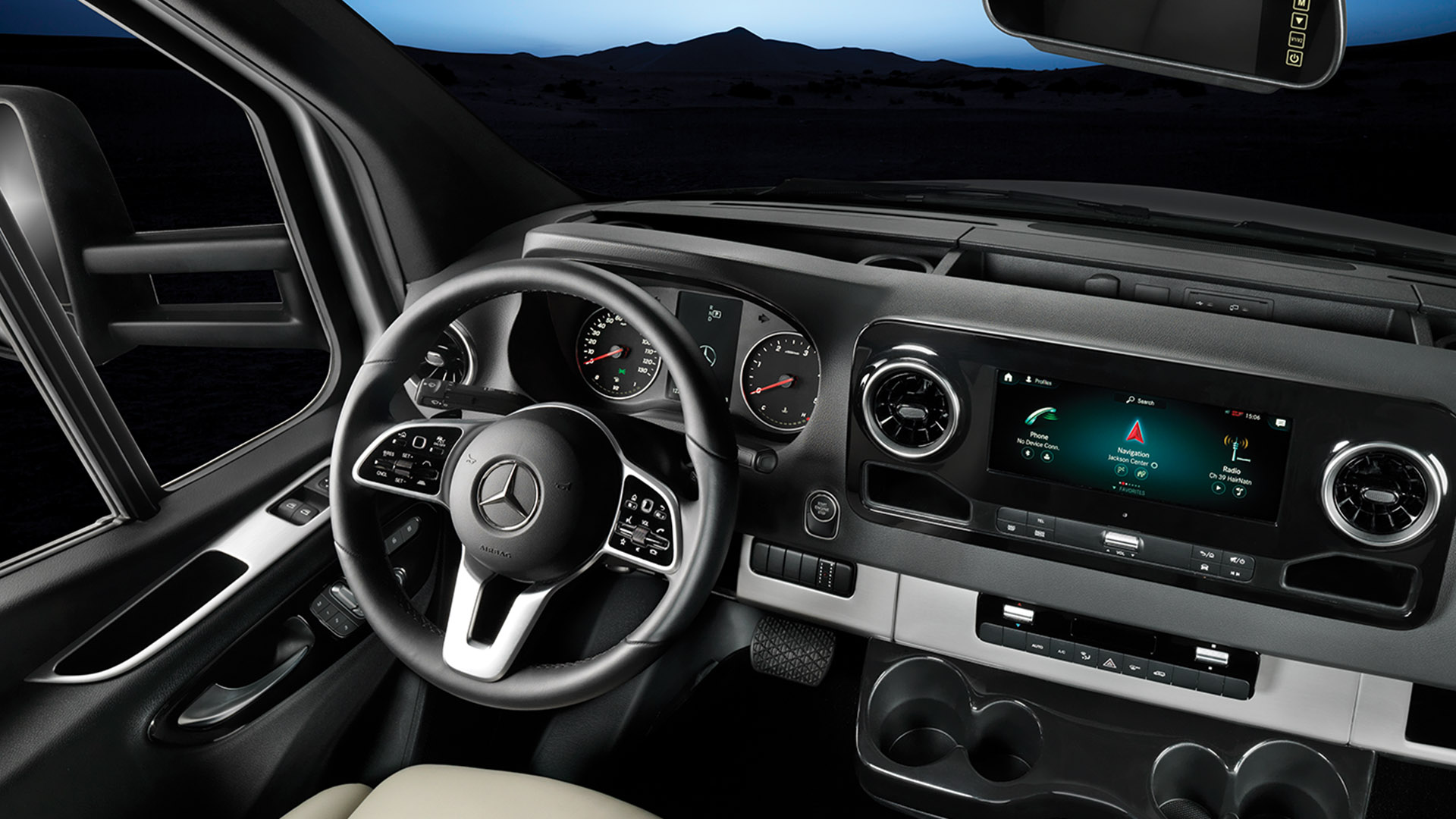 Airstream Atlas Cockpit