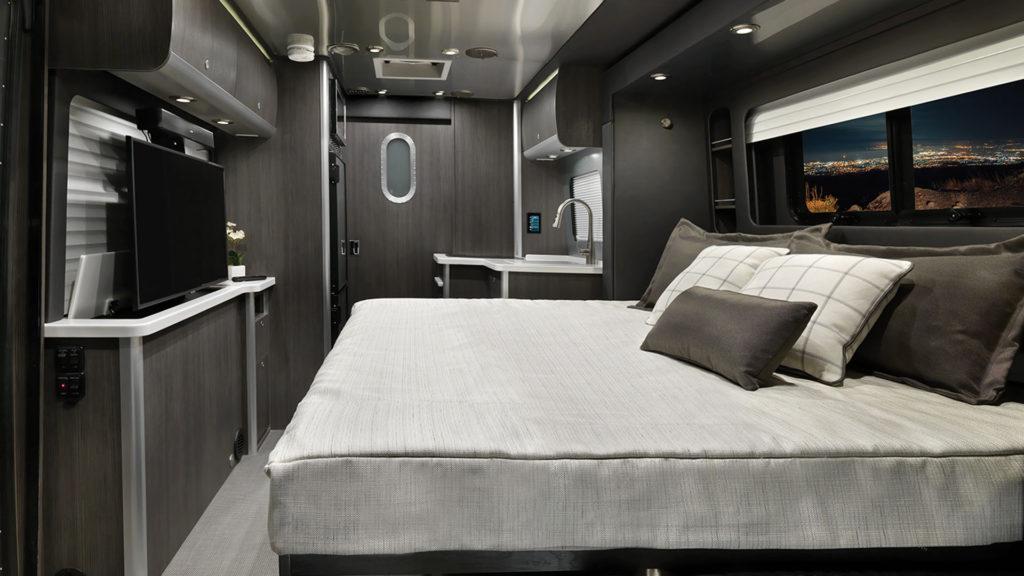 Airstream Atlas Formal Black Interior
