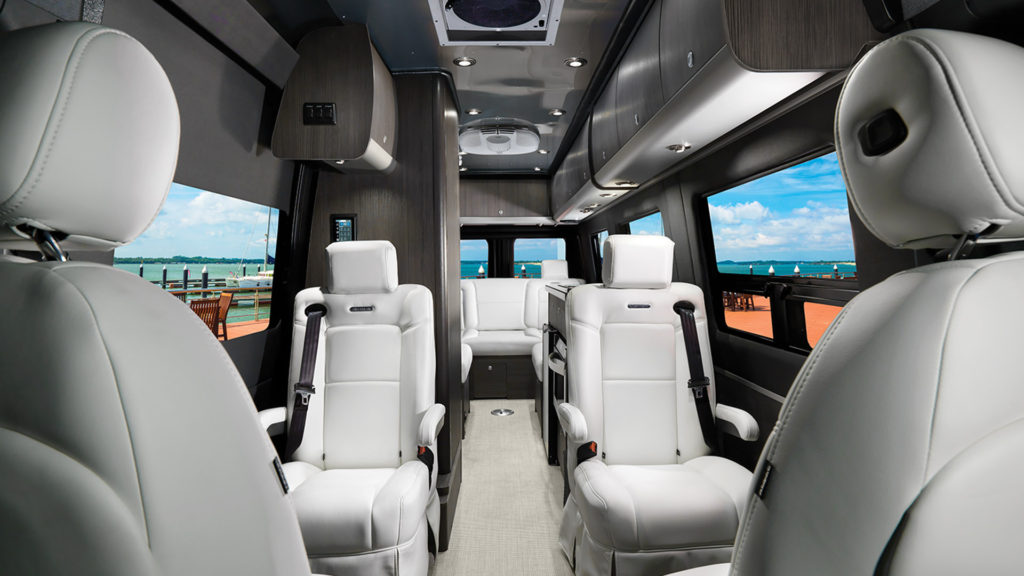Airstream Interstate Lounge Lux White Interior