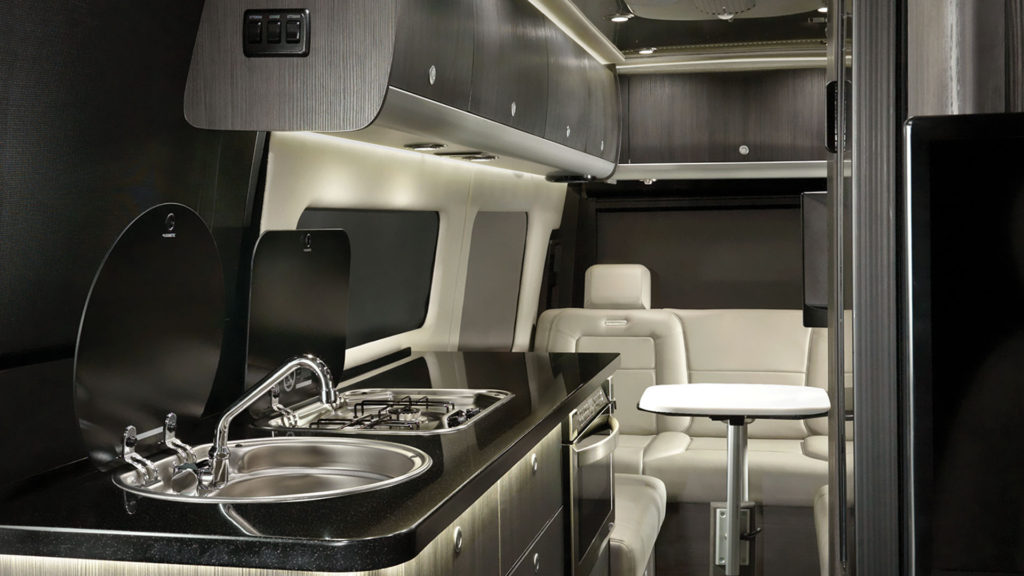 Airstream Interstate Grand Tour Modern Greige Interior