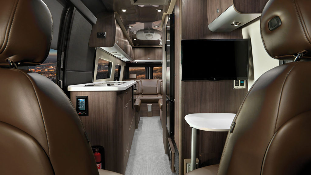 Airstream Interstate Nineteen Refined Brown Interior