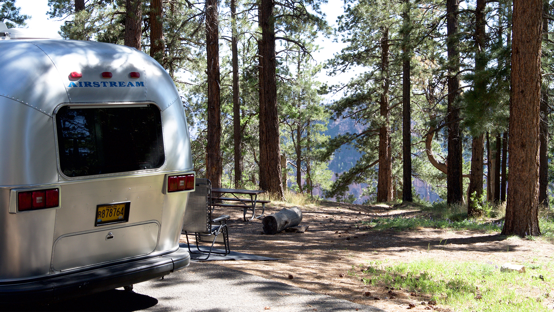 Airstream-Camping-North-Rim-Campground-with-travel-trailer