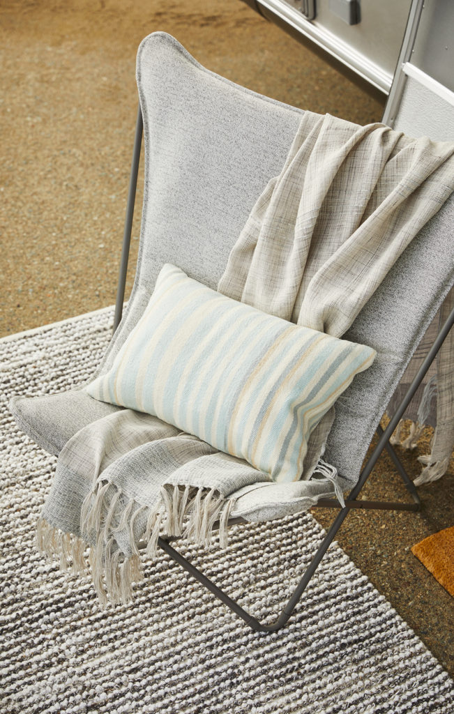 Airstream-and-Pottery-Barn-Chair-Pillow-Blanket