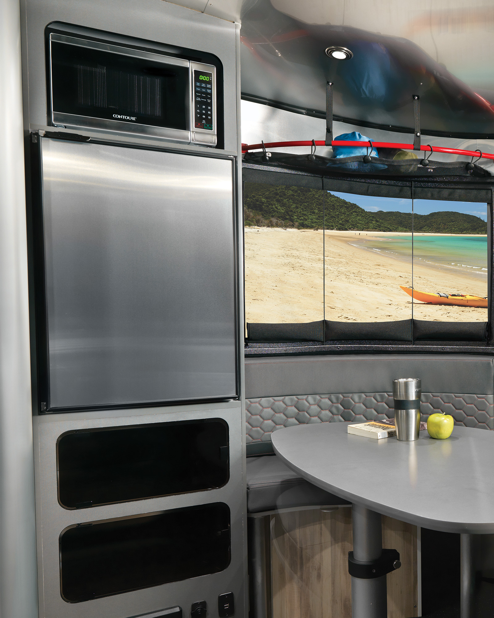 Airstream-Basecamp-20-Interior-Refrigerator-and-Microwave