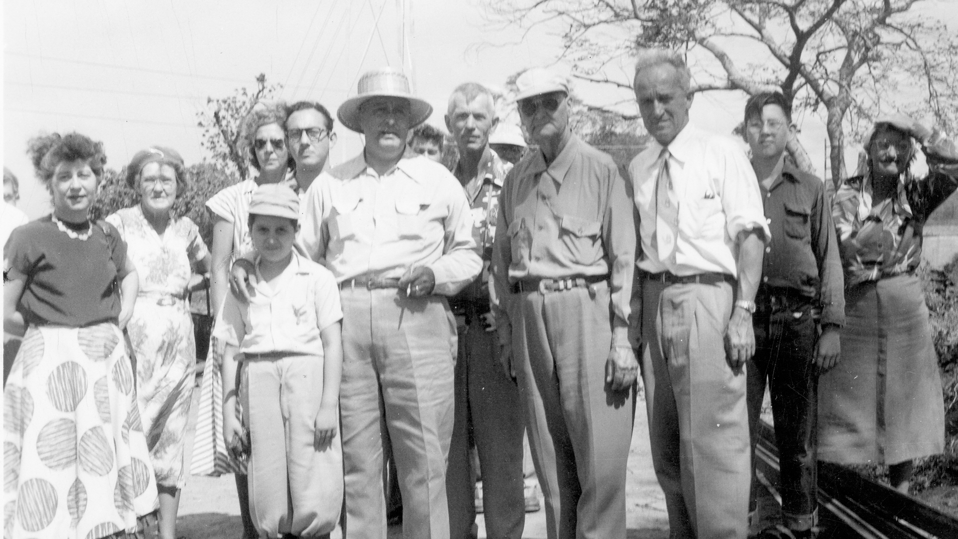 1951-1952-Mexico-Central-America-President-of-Nicaragua-Sugarcane-Plantation-Tour