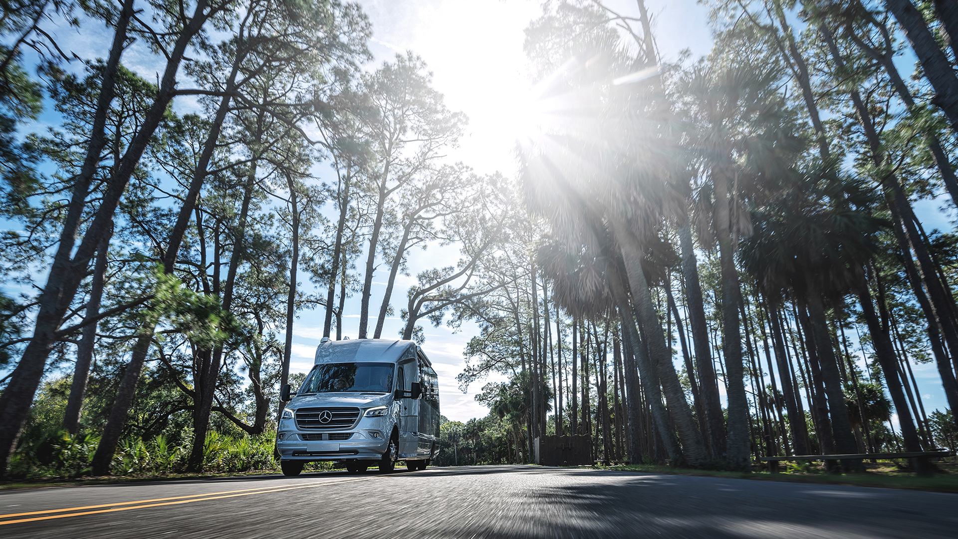 Airstream-Atlas-Luxury-Class-B-Motorhome-Lifestsyle-Driving-Front