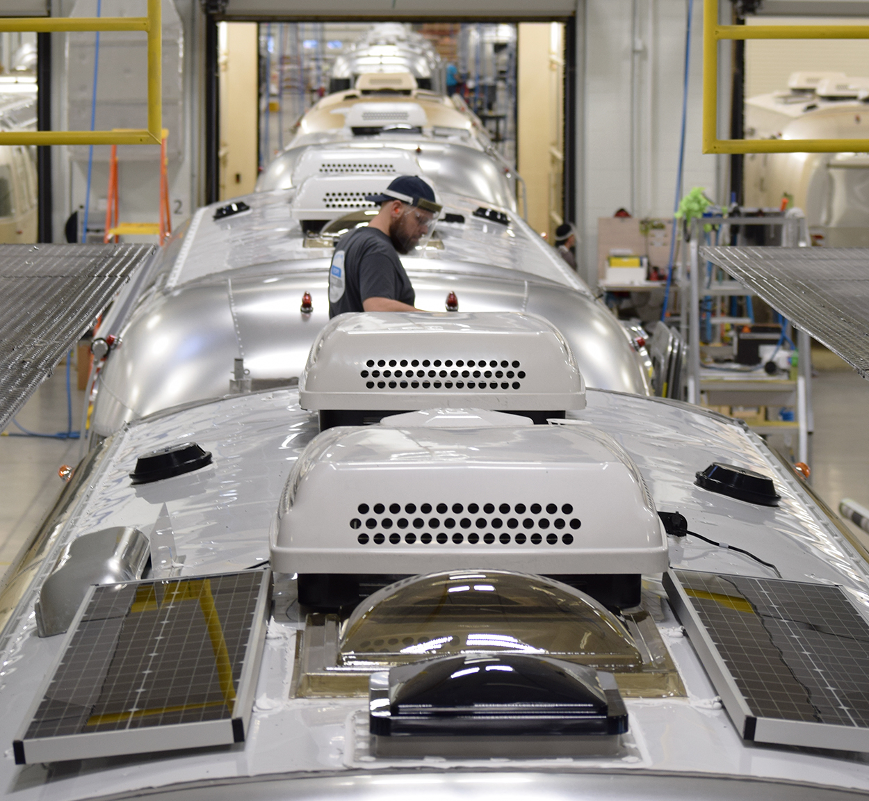 Airstream Power Systems Roof and Solar Panels