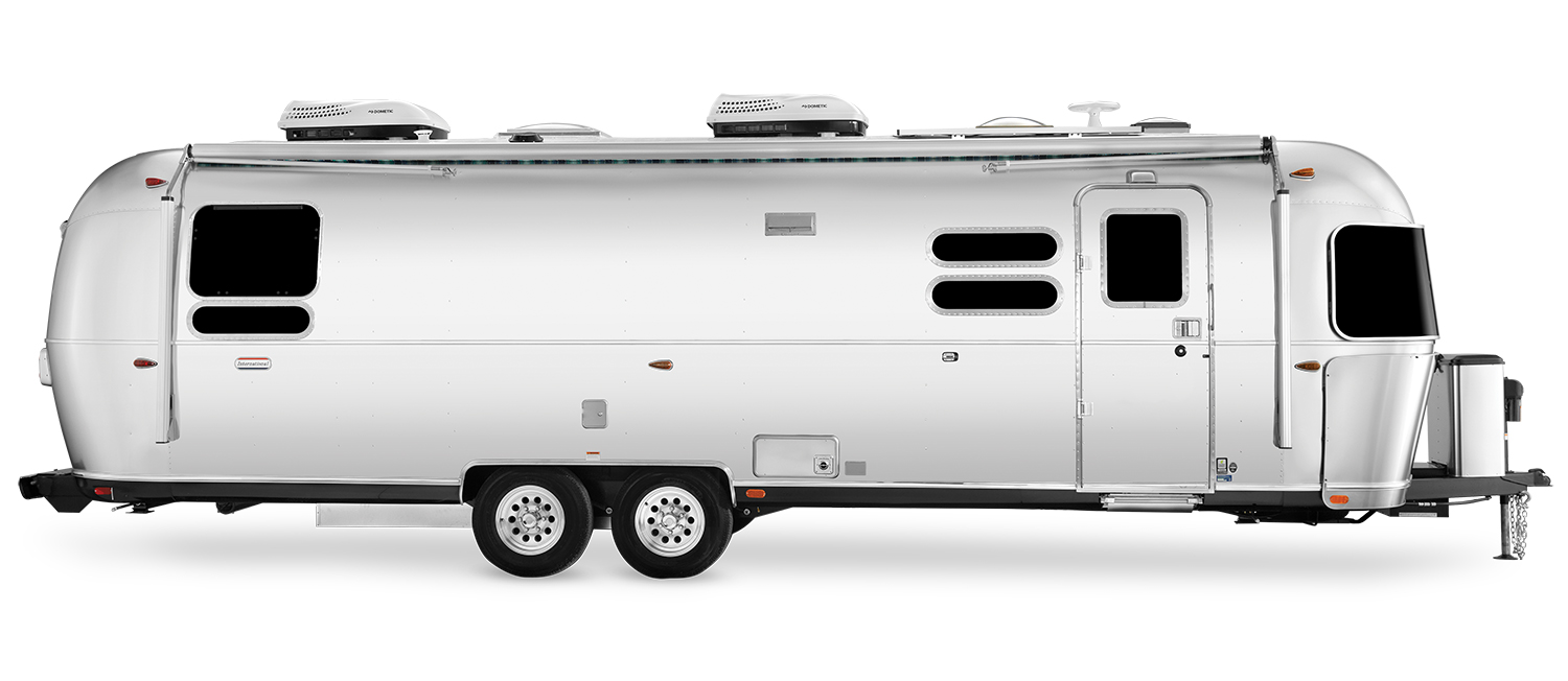 Airstream International 30RB Exterior Curb Side.