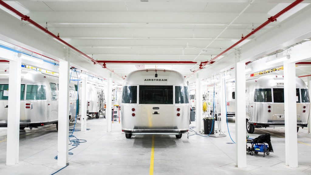 Inside the Airstream Plant where Travel Trailers are made
